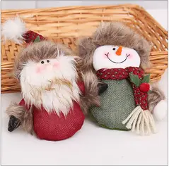 Рождественские украшения для дома Рождество куклы Санта Клаус игрушки Stangding статуэтки, украшения Рождественский подарок для детей