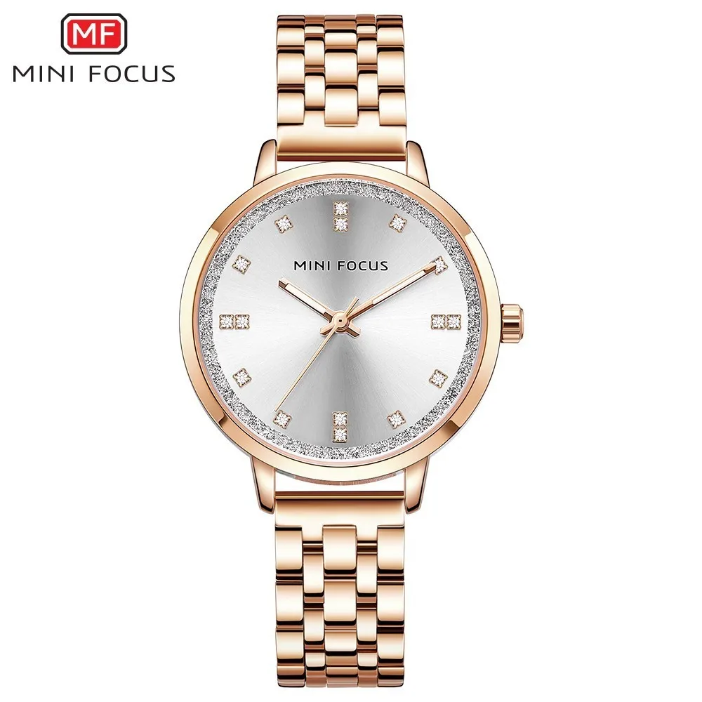 MINIFOCUS Women Watches Luxury Dress Famous Brand Waterproof Luminous Womans Watch Ladies Fashion Casual Quartz Womens Watches