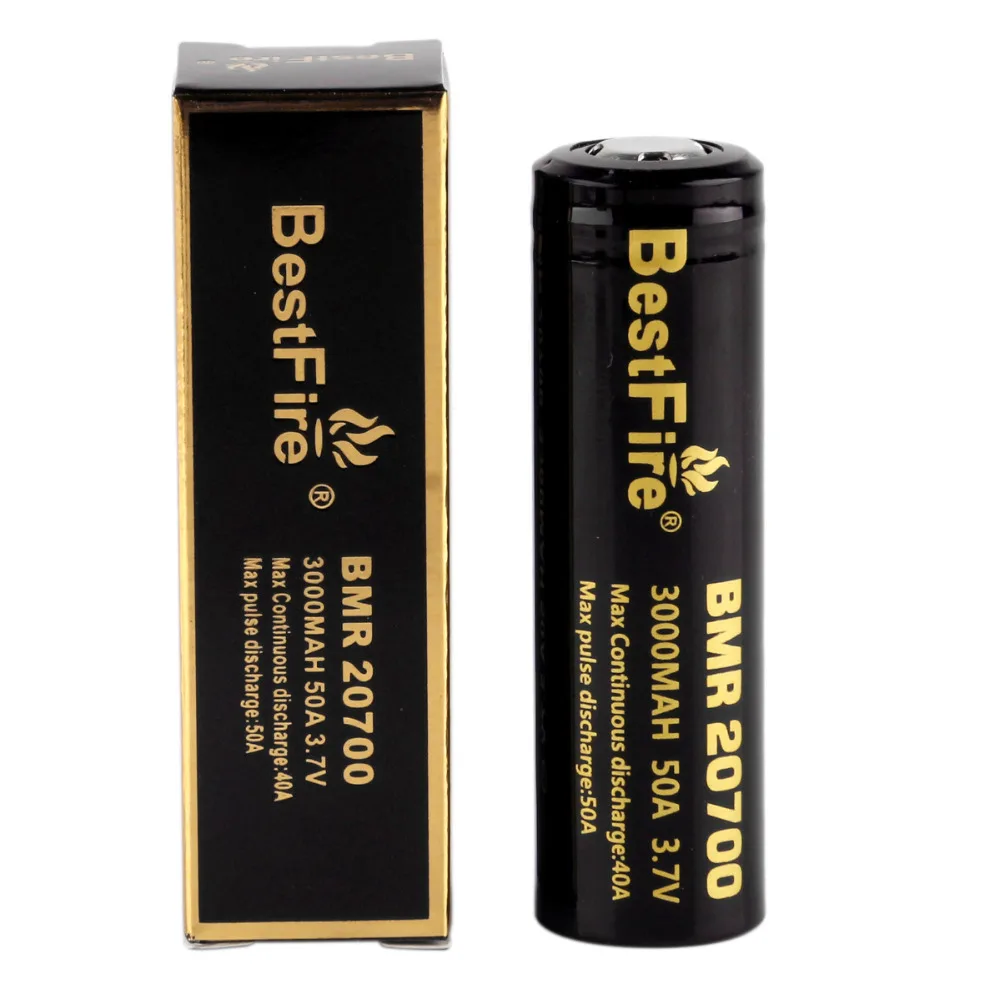 Bestfire Bmr 20700 аккумулятор 3000mah 50A 3,7 V литиевая аккумуляторная батарея 20700 для электронных сигарет Vape мод