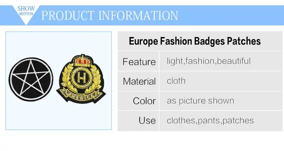 Military Patch Wings Stars PUNKERS US England Badges Morale Military Patch Iron On Embroidery Applique Patches For Jeans (1)