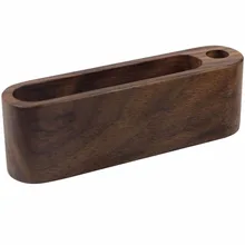 Деревянный Настольный чехол для визиток с держателем ручки винтажный Настольный ящик для хранения