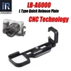 INNOREL LB-A6000 L Type Quick Release Plate Aluminum Alloy Vertical L Bracket Hand Grip The Exclusive Use of Sony A6000 ► Photo 1/4