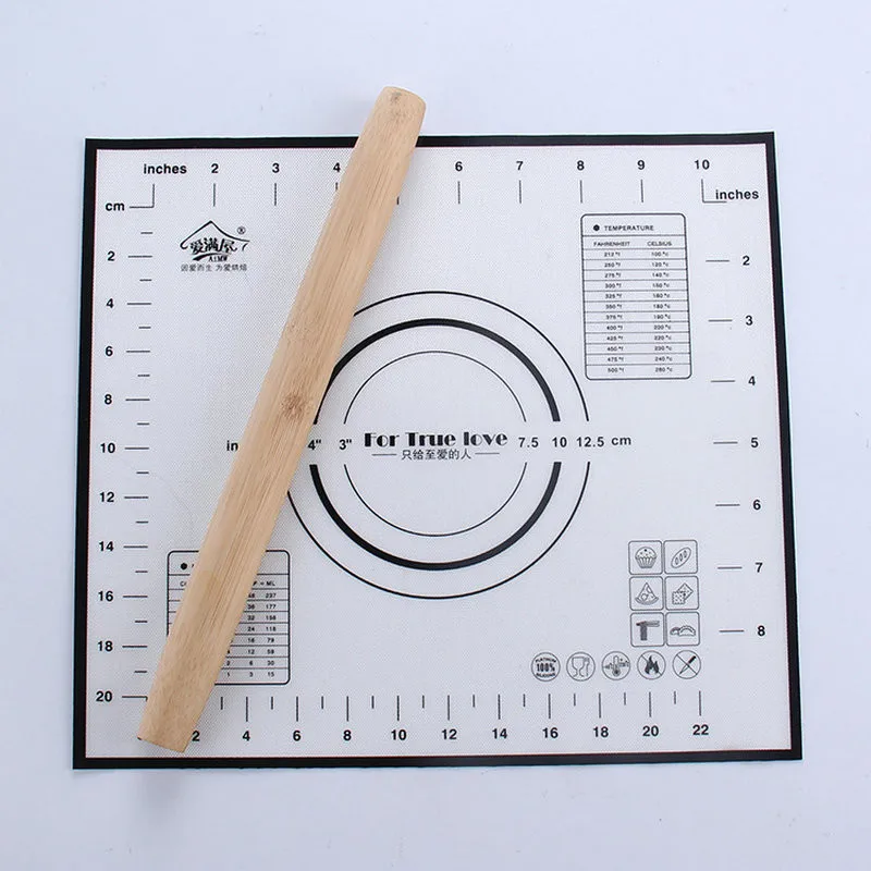 AMW 29*26 см Платиновый силикон коврик для выпечки тестораскатка антипригарная Кондитерская доска принадлежности для выпечки