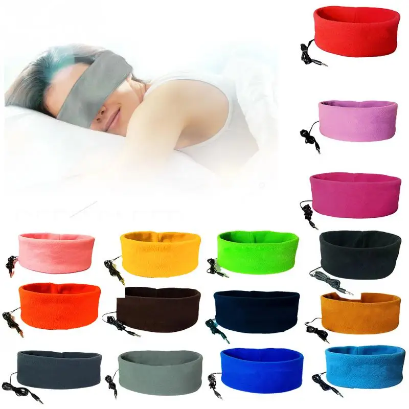 

Hot Sale Colorful Opacity Sleeping Goggles Earphones Removable And Washable Anti-insomnia #0814