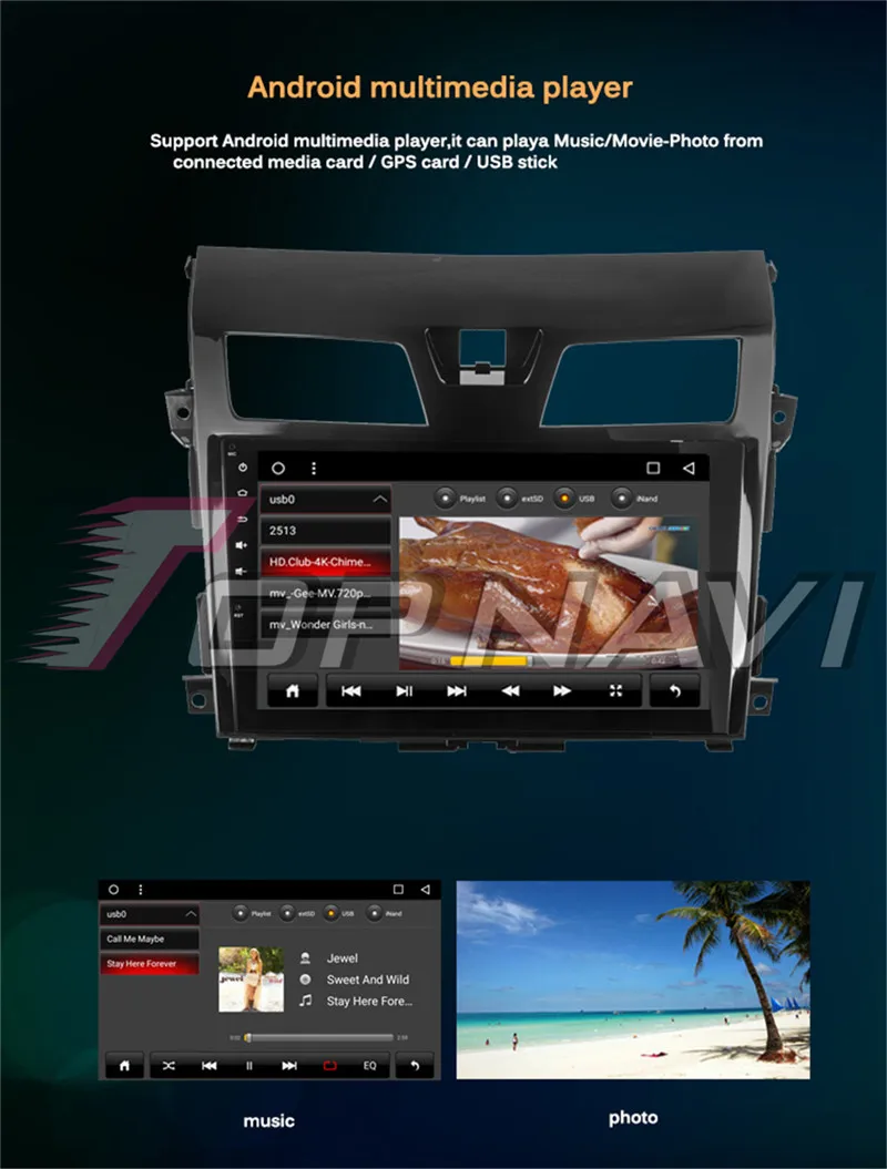  2 din For Nissan Teana 2015