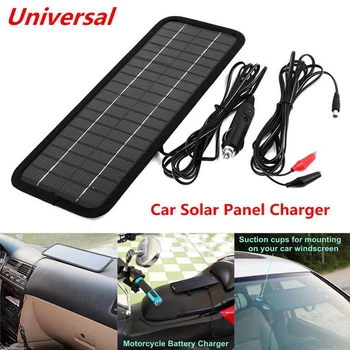 

12V 4.5W Solar Panel Portable Monocrystalline Solar Cells Power Charger DIY Module Battery System For Car Automobile Boat