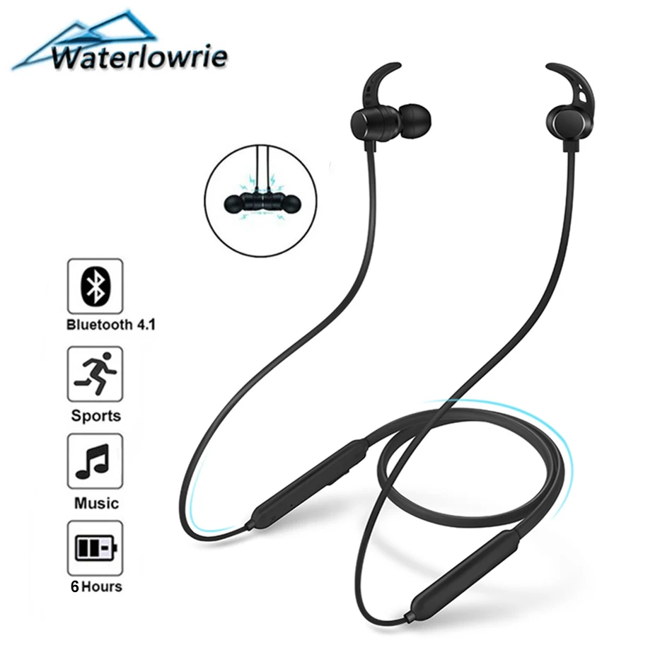 

Wireless Earphone Bluetooth Earplugs Sports Bluetooth Fitness Headphone Earbuds For Phone iPhone Samsung Fitness Music Earphone