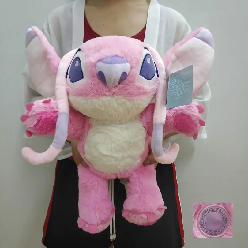 

Free Shipping 36cm 14'' Lilo And Stitch Plush Toy Cute #624 Angel Stuffed Animals Soft Baby Kids Doll for Girl birthday Gifts