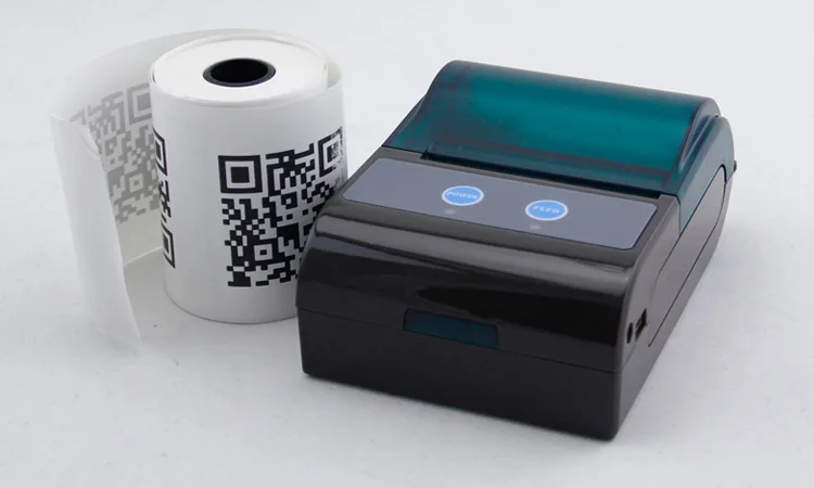 Мини Портативный wifi Bluetooth термопринтер ZKC5805