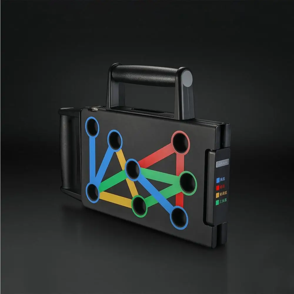 Baratos Actualización Original Xiaomi Mjia yunai sistema de entrenamiento portátil Push Up junta de soporte Power Press Push Up Stands herramienta para ejercicio