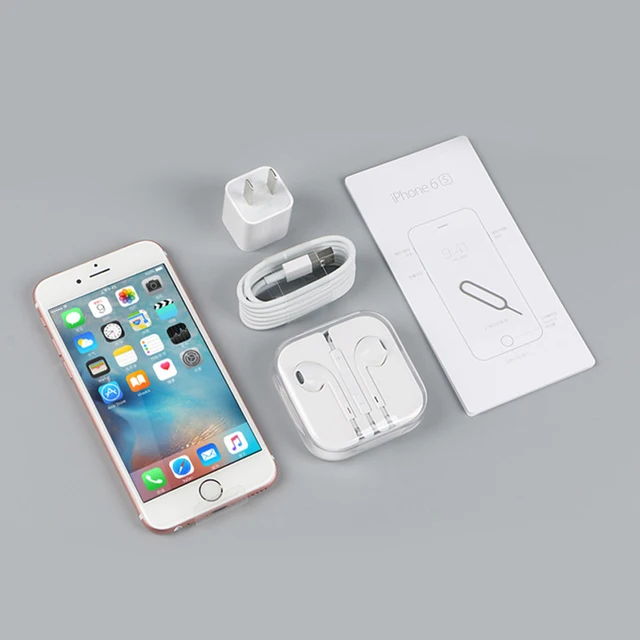 100% Original iPhone 6S Unlocked 4.7 Inch Dual Core 2GB RAM 16/64/128GB ROM 12.0MP Camera LTE IOS IPS Touch ID Used Mobile Phone