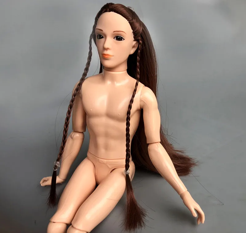 Новая кукла для мальчика с 3D глазами/с 14 суставами подвижными/очень длинными