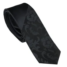 LAMMULIN Новинка мужские галстуки сплошной цвет черный цветочный полосатый тканый галстук, жаккардовый узкий галстук для свадьбы Corbata 6 см