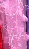 Peorchid приталенный высокий разрез 3D с цветочным рисунком, платье для выпускного вечера фиолетовый пол Длина Длинные Платья с цветочным принтом вечернее платье с рукавами Vestido De Noche Tul - Цвет: Розовый