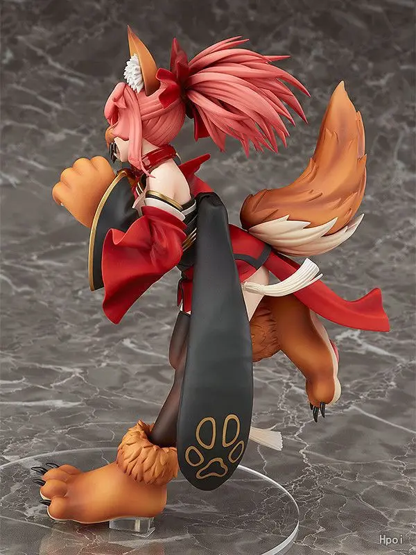 Fate Grand Order Кастер Tamamo no Mae кошка девушка статуя ПВХ Фигурки игрушки