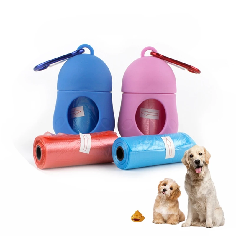 

Pet Dog Dispenser Poop Bag Set Garbage Bags Carrier Holder Cat Animal Waste Picker Cleaning Tools Pooper Scoopers for Outdoor