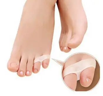 

40pcs/lot Little Thumb Spreader Hallux Valgus Silicone Gel Toe Bunion Guard Little Toe Separator For Daily Use Feet Care
