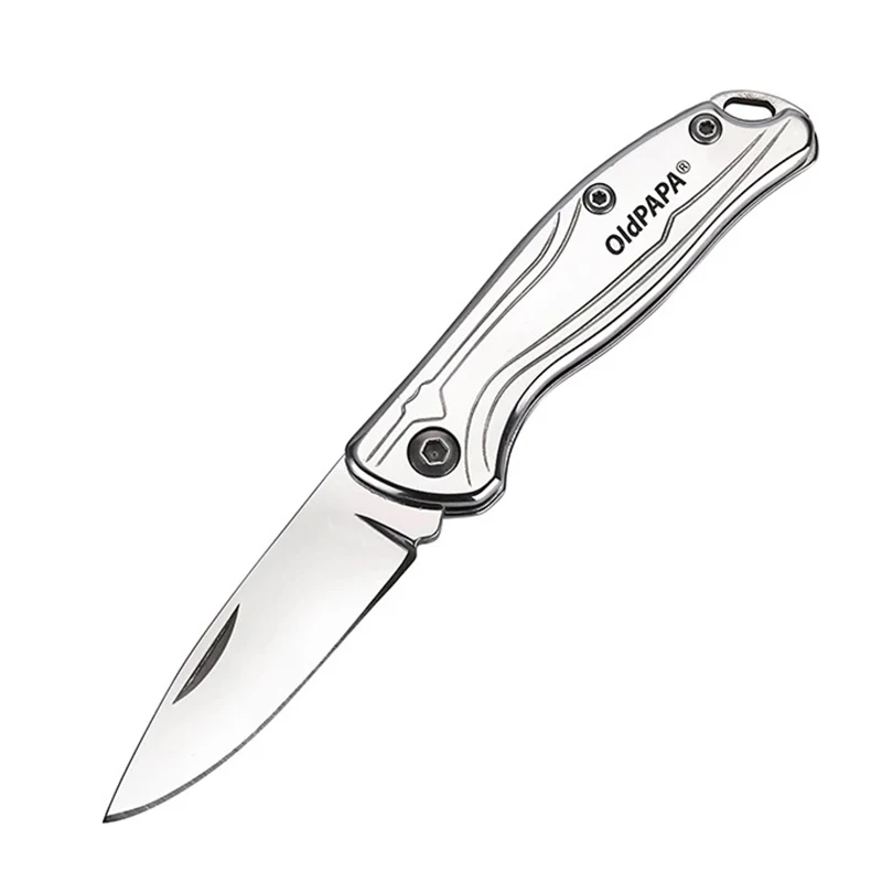 OldPAPA KuTools Нержавеющая сталь складной фрукты Ножи Портативный пилинг ножи