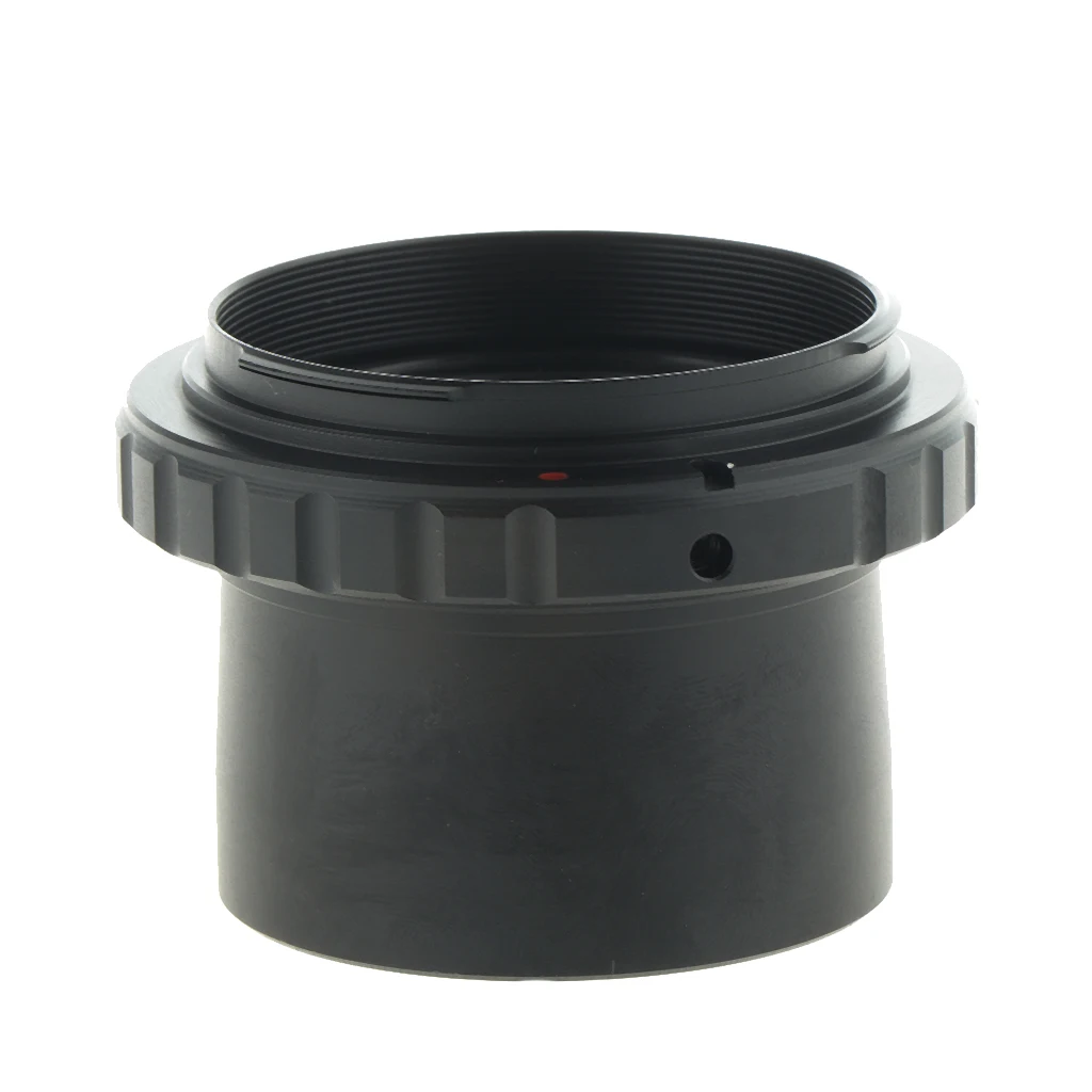 T Ring For Canon SLR Camera Lens + 2inch To T2 M42*0.75 Thread Telescope Mount Adapter - Black
