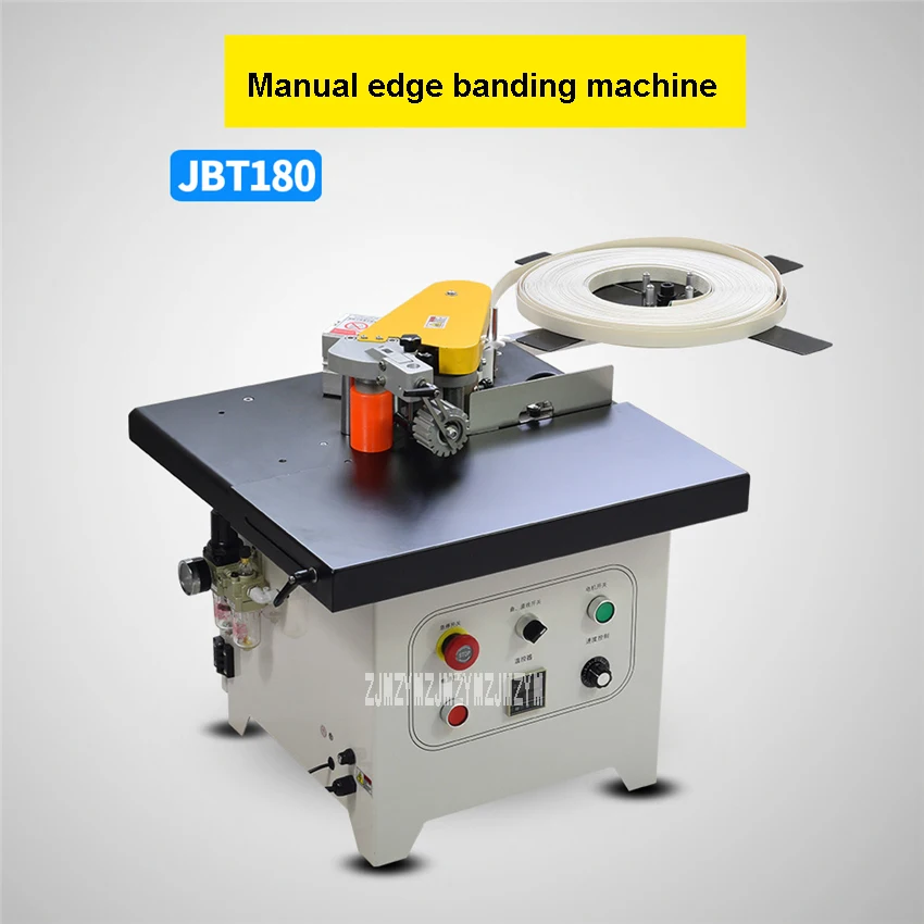 JBT180 Manual Edge Banding Machine Small Woodworking Edge Bander