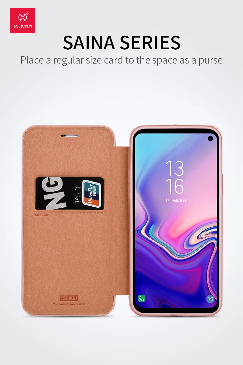 Хорошее качество Xundd чехол для samsung Galaxy S10 плюс Натуральная кожа флип-чехол для Galaxy S10 S10+ с отделения для карточек