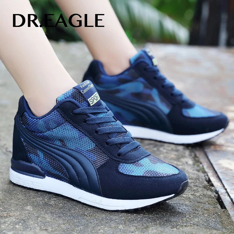 Женские камуфляжные кроссовки DR.EAGLE спортивная обувь для бега и ходьбы