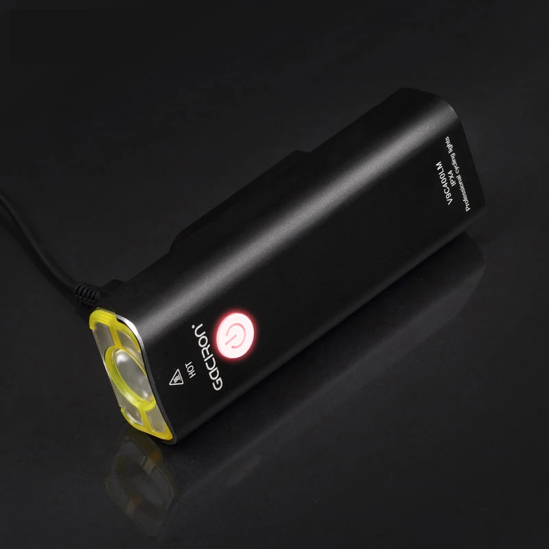 Discount ROCKBROS Bicycle Light Usb Rechargeable Front Light Handlebar Led Red Mtb Cycling Light Flashlight Head Lamp Bicycle Accessories 2