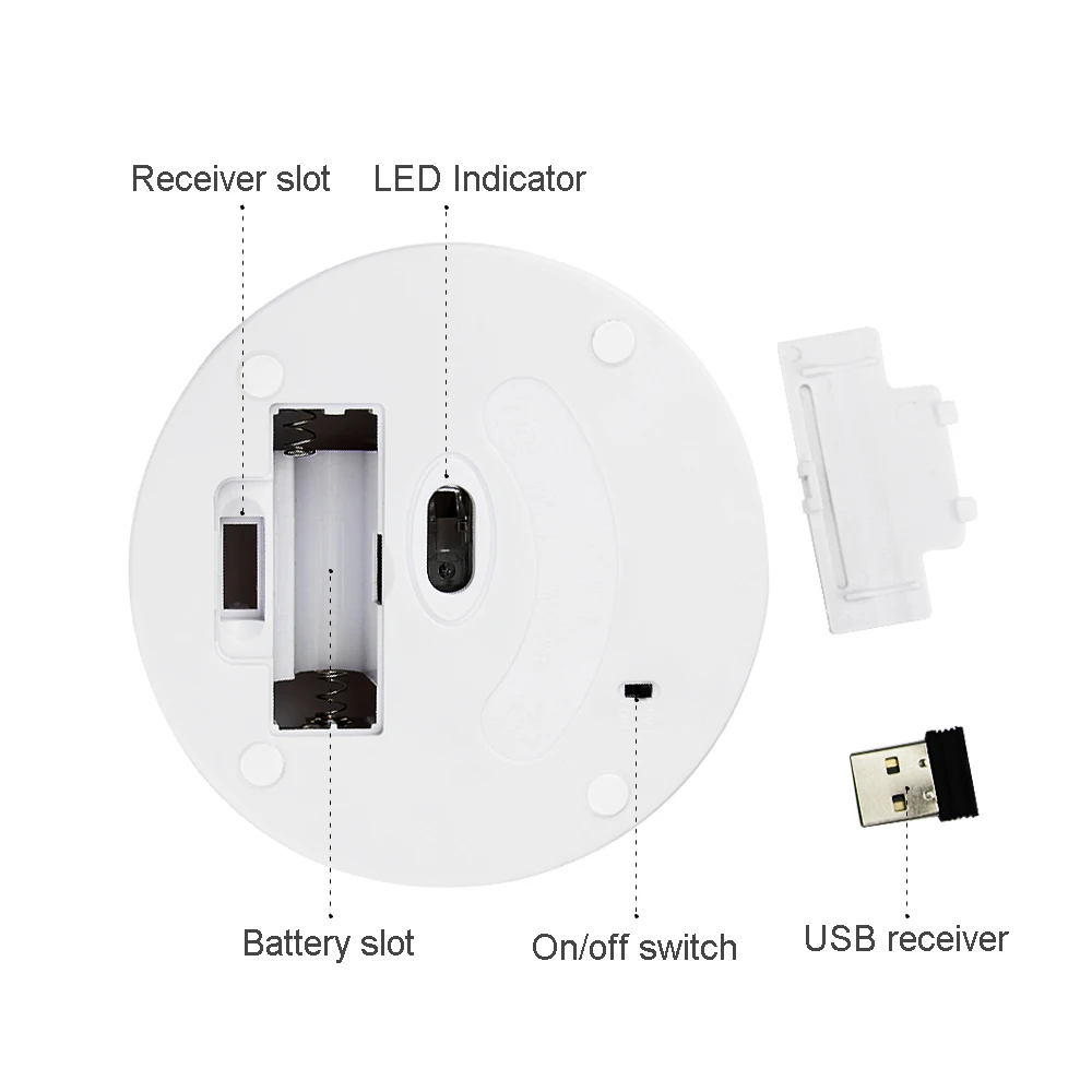 Mini Wireless Mouse 2.4Ghz Optical Computer Mause Football Design 3D Kids Gaming Mice For PC Laptop Desktop Football Player 