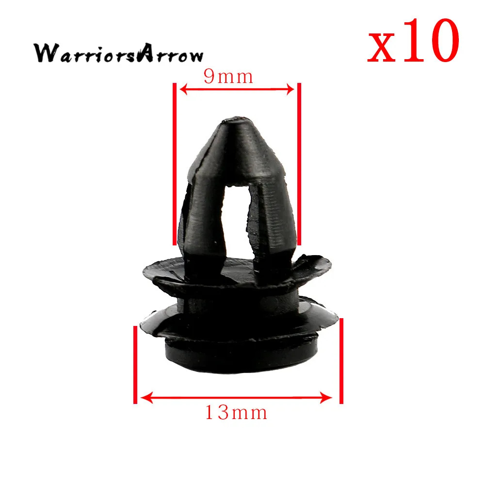 

WarriorsArrow 10Pcs Interior Door Panel Trim Clips For VolksWagen Golf R32 GTI Rabbit Jetta MK5 2006 2007 2008 2009 1K6837200A