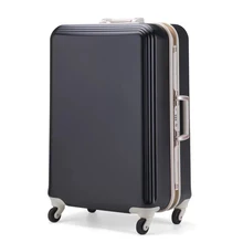 Бизнес алюминий рамки чемодан для багажа на колесиках бренд вести студентов школьный чемодан для женщин Дорожная сумка мужчин сумки на колёсиках