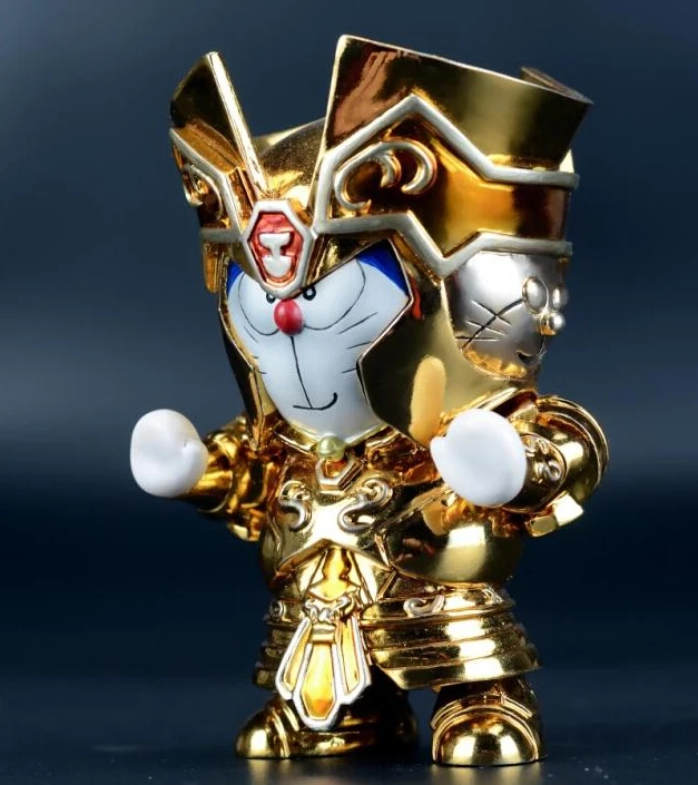 

Doraemon Saint Seiya Myth Cloth Gemini Action Figure 102MM Collectible Toys Juguetes Doraemon Gemini Japanese Anime Figures