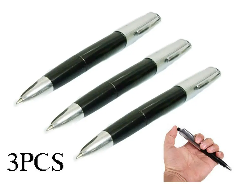 3PCS Electric Stun Pen electric shock joke toy