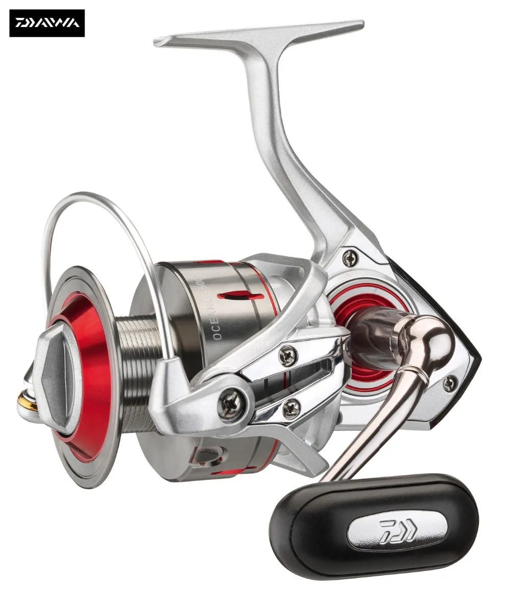 Новинка, спиннинговая Рыболовная катушка DAIWA ocano 4000A 4500A, 5BB, 8 кг, 5,1: 1, Передаточное отношение, алюминиевая катушка, тело, твист, Бастер, рыболовные снасти для карпа