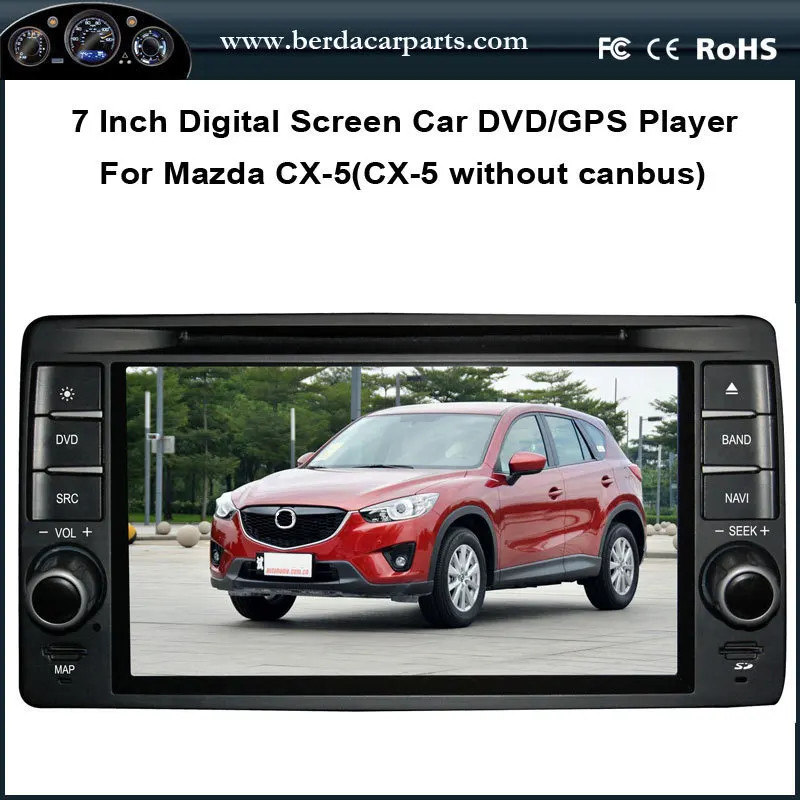 

Car DVD Player For Mazda CX-5 CX5 With GPS Radio BT IPod 1G CPU Support DVR Free Map