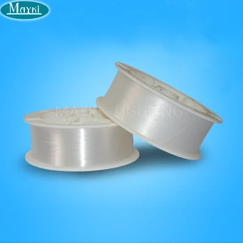 

Maykit 150m/Roll 3.0mm PMMA Fibre Optic Lighting Cable Starry Sky Ceiling Decoration End Lit Fiber Optic Light ROHS Approved
