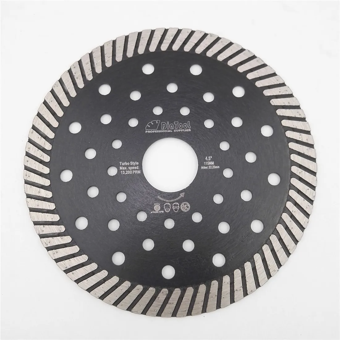 DIATOOL Diamond Hot Pressed Superthin Diamond Turbo Blade for Cutting Granite Marble Concrete Masonry DIATOOL Diamond Hot Pressed Superthin Diamond Turbo Blade for Cutting Granite Marble Concrete Masonry