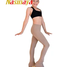 Индивидуальные Фигурное катание брюки длинные брюки для девочек женские тренировочные соревнования Patinaje Катание на коньках тонкая ткань гимнастика 1