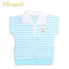 LEJIN Детские Костюмы рубашка для девочек блуза летняя одежда Повседневное топы Короткий рукав с принтом хлопок