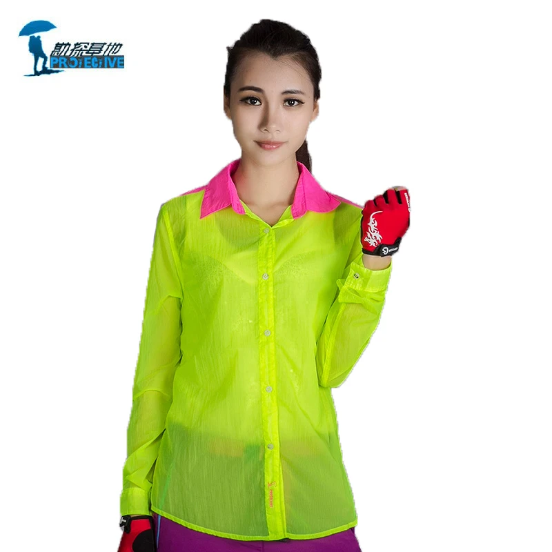 Protective Brand Ultra thin Quick Dry Skin Shirt Women Breathable