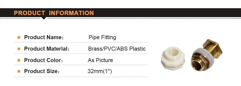 Вода трубка для цистерны установки 32 мм Женский Мужской нитки обмен Латунь трубы совместных 1 ''рыба трубка для цистерны установки воды