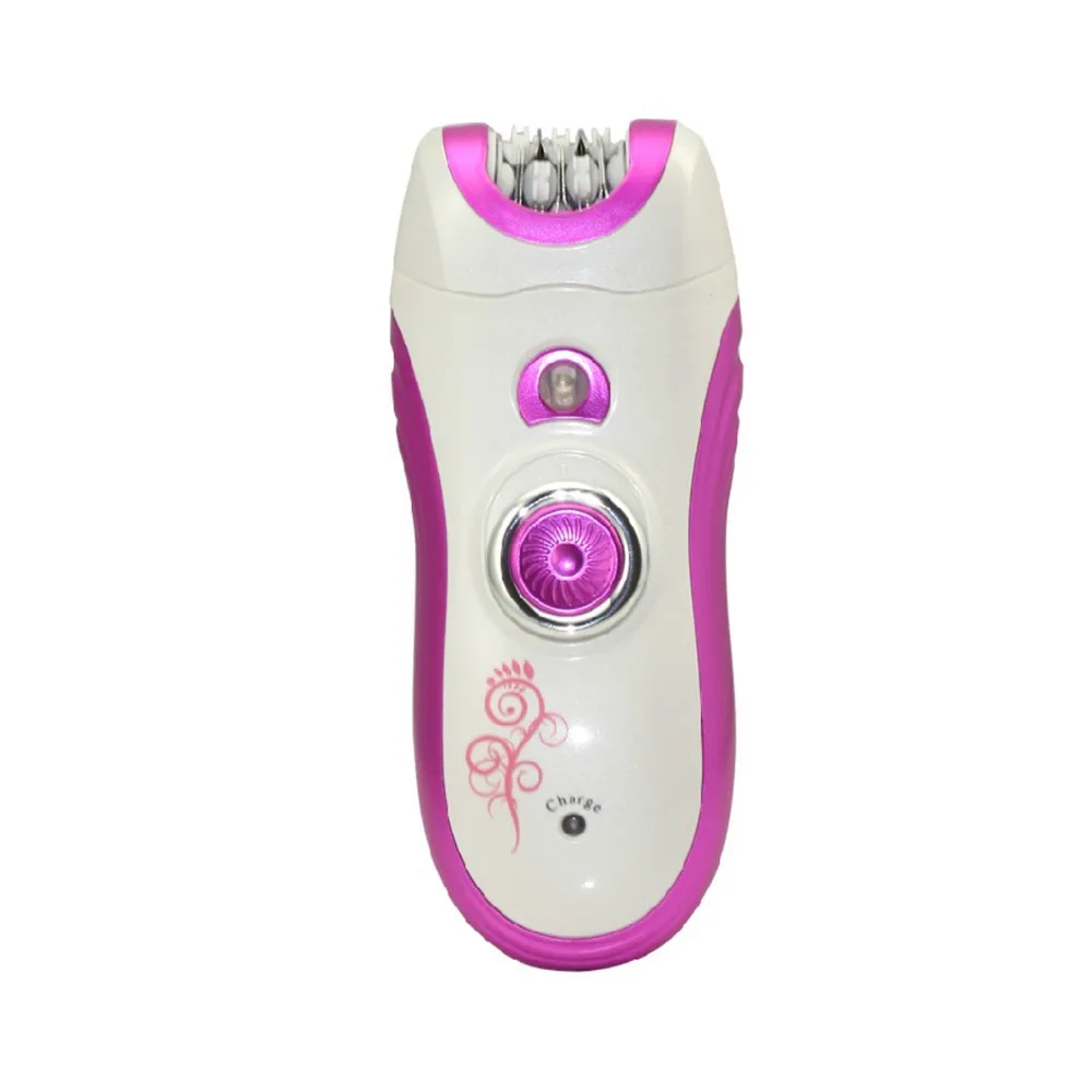 KEMEI 6 в 1 перезаряжаемый электрический эпилятор для женщин, бритва для удаления волос, бикини, для депиляции тела, для мытья лица, моющее средство, набор KM-3066