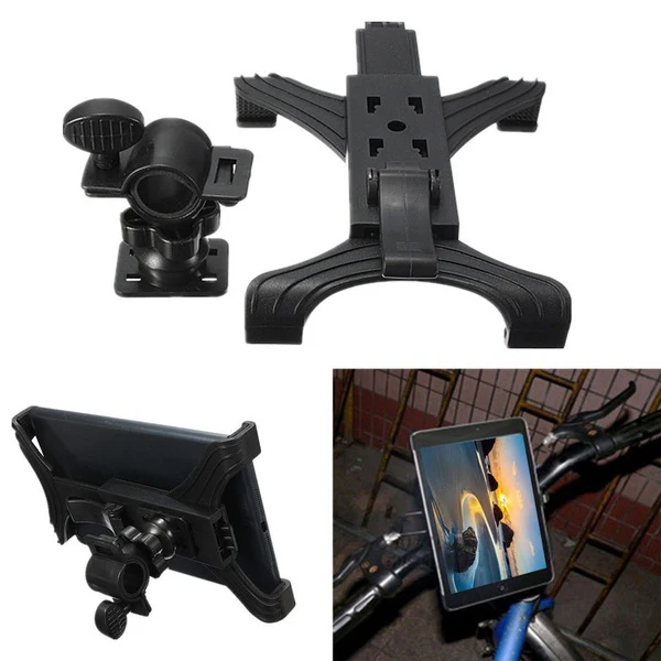 

Adjustable Bike Bicycle Handlebar Stand Mount Holder Universal Bracket Clip for Tablet iPad ED-shipping