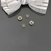 (4331)100PCS Diameter 9MM Height 3MM Antique Style Zinc Alloy Flower Beads Caps Diy Jewelry Findings Accessories Wholesale ► Photo 2/6