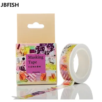 

Happy Holiday Washi Paper Masking Tapes Diary Deco DIY Tape Scrapbooking Sticker Decorative Stickers Party Favors 3034