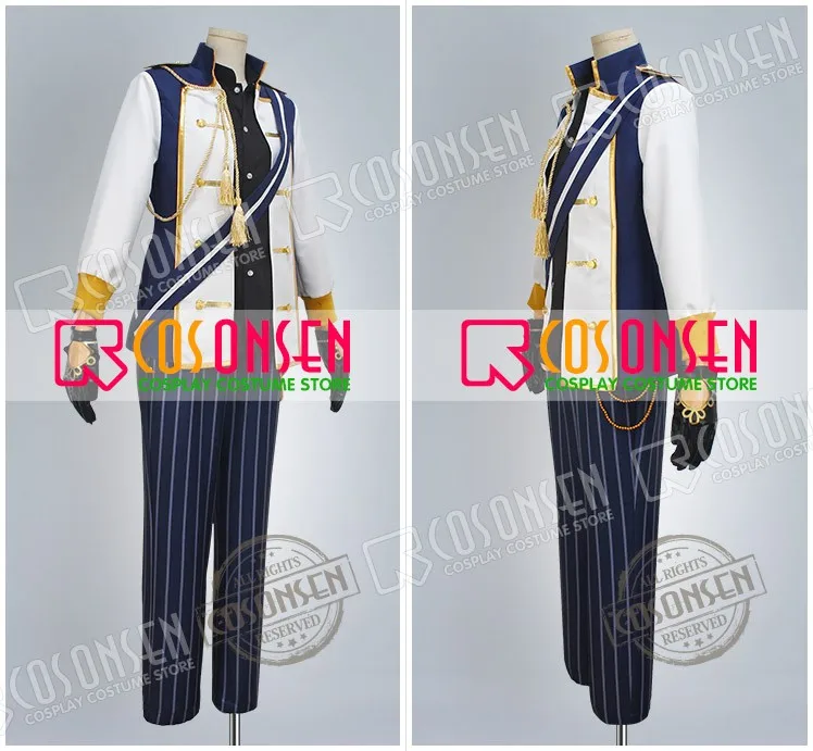 Костюм для косплея ONSEN Ensemble Stars Knights Tsukasa Suou Izumi Sena Leo Tsukinaga Arashi Narukami Ritsu Sakuma