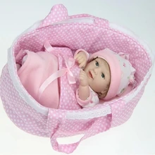 12 inches Full Body Silicone Reborn Baby Dolls For Sale Reborn Laughing Realistic Handmade Baby Girls