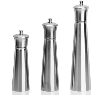 

Kitchen Gadgets Mills Tools stainless steel manual taper cone type Pepper mill mincers free shipping