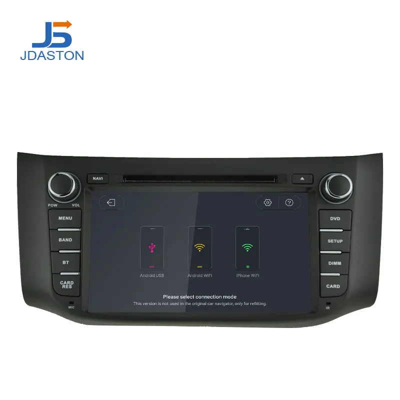 Clearance JDASTON Android 9.1 Car DVD Player For Nissan Sylphy Sentra 2012-2016 Pulsar Multimedia GPS Navigation 2 Din Car Radio Stereo 4