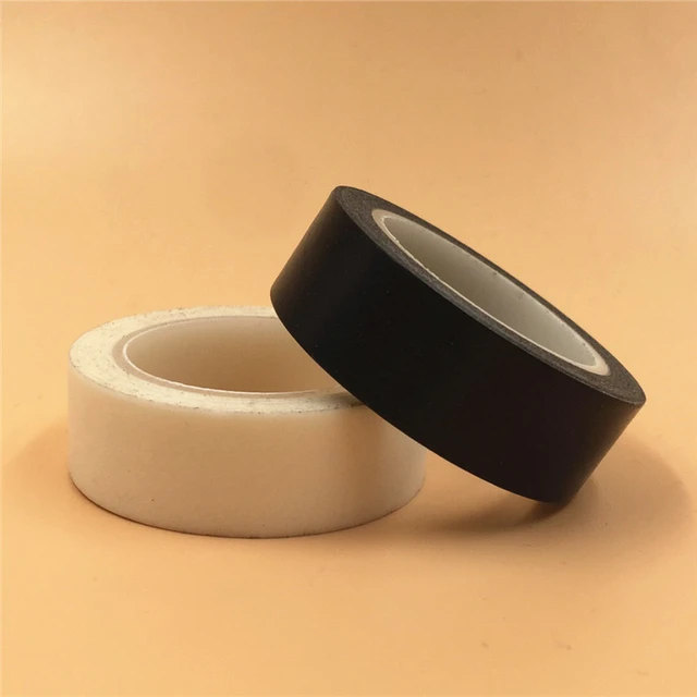 IMOON 1/2 Rolls Black White Writable Washi Tape for Wall DIY