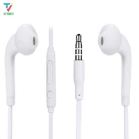 500pcs/lot Hot Sale S6 Earphones Headsets In-ear Headset Hands-free with Mic For Android Samsung HuaWei Nokia HTC Xiaomi cheap